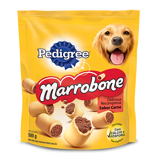 Biscoito Pedigree Biscrok Marrobone Carne